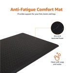 Ergonomic Anti-Fatigue Standing Comfort Mat, 20x36