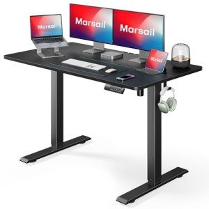 Adjustable Height Marsail Standing Desk with Memory Presets
