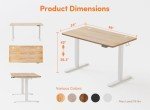 BANTI 48'' Electric Height Adjustable Standing Desk