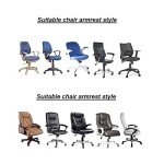 Ergonomic Removable Armrest Covers for Office Chairs