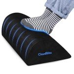 Ergonomic Under Desk Foot Rest with Washable Cover