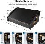 Ergonomic Under Desk Footrest with Adjustable Heights