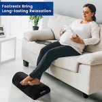 Ergonomic Under Desk Foot Rest with Washable Cover