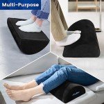 Ergonomic Under Desk Foot Rest with Washable Cover
