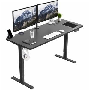 VIVO Electric Standing Desk with Memory Controller