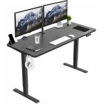 VIVO Electric Standing Desk with Memory Controller