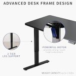 VIVO Electric Standing Desk with Memory Controller