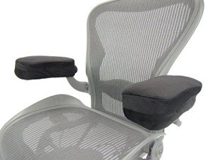 Memory Foam Ergonomic Armrest Pads - Set of 2