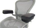 Memory Foam Ergonomic Armrest Pads - Set of 2