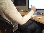 Memory Foam Ergonomic Armrest Pads - Set of 2
