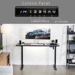 VIVO Electric Standing Desk with Memory Controller