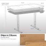 VIVO Electric Height Adjustable Stand Up Desk