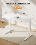 ErGear Electric Height Adjustable Standing Desk