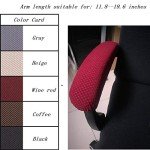 Washable Ergonomic Armrest Covers for Office Chairs
