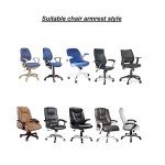 Washable Ergonomic Armrest Covers for Office Chairs