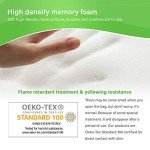 Extra Thick Memory Foam Armrest Cushions - 2-Pack