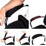 Ergonomic Elastic Armrest Covers for Office Chairs