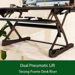 Ergonomic 47" Adjustable Standing Desk Converter
