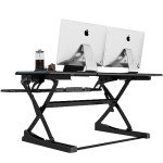 Ergonomic 47" Adjustable Standing Desk Converter