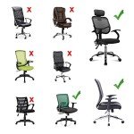 Ergonomic Elastic Armrest Covers for Office Chairs
