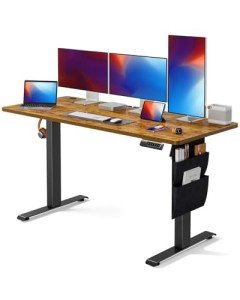 Adjustable Electric Standing Desk with Storage Bag