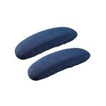 Navy Blue Stretchable Office Chair Armrest Covers