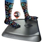 Ergodriven Mini Topo Desk Mat, Non-Slip Surface