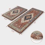 KIMODE Ergonomic Anti-Fatigue Kitchen Mats Set