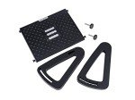 Ergonomic Adjustable Footrest with Massage Roll