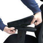 Memory Foam Armrest Pads for Office Chairs (2-Pack)