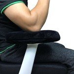 Memory Foam Armrest Pads for Office Chairs (2-Pack)
