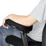 Memory Foam Armrest Pads for Office Chairs (2-Pack)