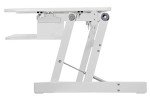 Rocelco Adjustable Desk Riser and Converter - White