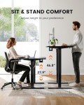 ErGear Adjustable Electric Standing Desk 60x24 inches