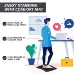 DAILYLIFE Ergonomic Anti-Fatigue Foot Mat