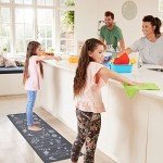 Rempry Anti-Fatigue PVC Kitchen Mats - Gray Set