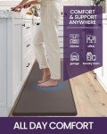 DEXI Anti-Fatigue Kitchen Mat, Waterproof, 39"x20
