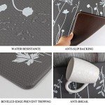 Rempry Anti-Fatigue PVC Kitchen Mats - Gray Set
