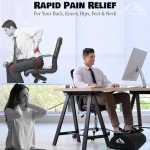 Adjustable Ergonomic Under Desk Foot Rest Stool