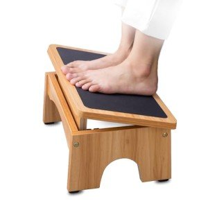 Adjustable Ergonomic Foot Rest for Comfort and Relief