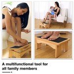 Adjustable Ergonomic Foot Rest for Comfort and Relief