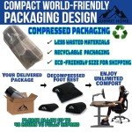 Adjustable Ergonomic Under Desk Foot Rest Stool