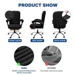 NeColorLife XL Ergonomic Office Chair Cover