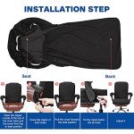NeColorLife XL Ergonomic Office Chair Cover