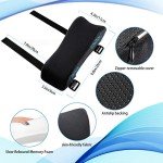 Ergonomic Memory Foam Armrest Pads for Chairs