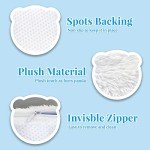 Plush Panda Armrest Pads - Ergonomic Comfort Set