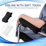 Ergonomic Memory Foam Armrest Pads for Chairs