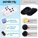 Plush Panda Armrest Pads - Ergonomic Comfort Set