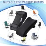 Ergonomic Memory Foam Armrest Pads for Chairs