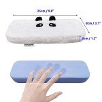 Plush Panda Armrest Pads - Ergonomic Comfort Set